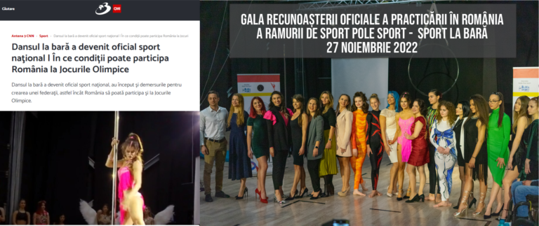 Gala recunoașterii sportului la bară în România